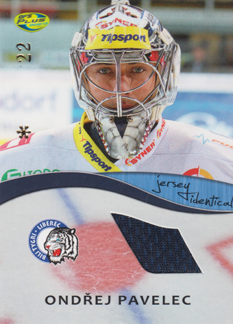 Pavelec Ondřej 12-13 OFS Plus Jersey Identical #8