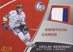 Nedorost Václav 08-09 OFS Plus Jersey Identical Cards #J06