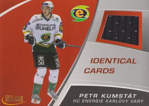 Kumstát Petr 08-09 OFS Plus Jersey Identical Cards #J09