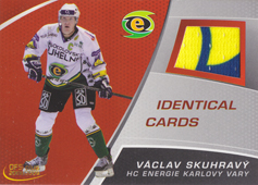 Skuhravý Václav 08-09 OFS Plus Jersey Identical Cards #J10
