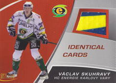 Skuhravý Václav 08-09 OFS Plus Jersey Identical Cards #J10
