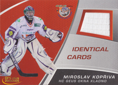 Kopřiva Miroslav 08-09 OFS Plus Jersey Identical Cards #J11