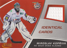Kopřiva Miroslav 08-09 OFS Plus Jersey Identical Cards #J11
