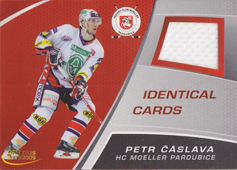 Čáslava Petr 08-09 OFS Plus Jersey Identical Cards #J18