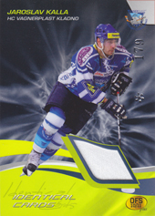 Kalla Jaroslav 10-11 OFS Plus Jersey Identical Cards #J-18