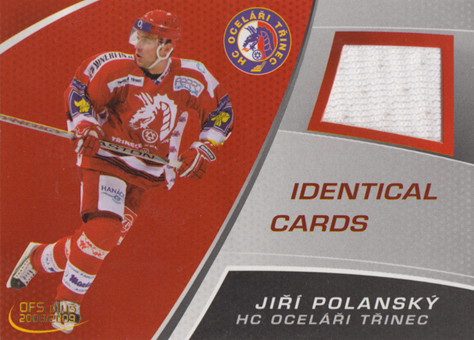 Polanský Jiří 08-09 OFS Plus Jersey Identical Cards #J20