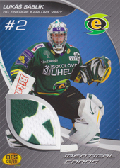 Sáblík Lukáš 09-10 OFS Plus Jersey Identical Cards #J-20