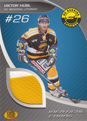 Hübl Viktor 09-10 OFS Plus Jersey Identical Cards #J-28