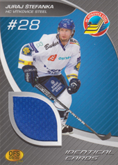 Štefanka Juraj 09-10 OFS Plus Jersey Identical Cards #J-31
