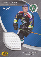 Sýkora Tomáš 09-10 OFS Plus Jersey Identical Cards #J-34