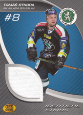 Sýkora Tomáš 09-10 OFS Plus Jersey Identical Cards #J-34