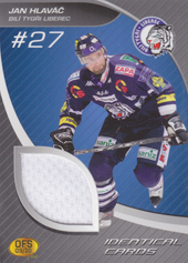 Hlaváč Jan 09-10 OFS Plus Jersey Identical Cards #J-35