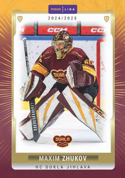 Zhukov Maksim 24-25 GOAL Cards Maxa liga #JIH-01