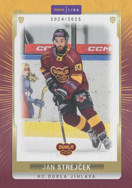 Strejček Jan 24-25 GOAL Cards Maxa liga Canvas #JIH-03