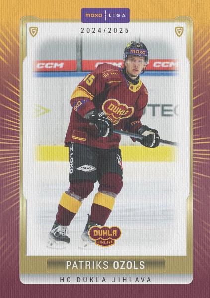 Ozols Patriks 24-25 GOAL Cards Maxa liga Canvas #JIH-06
