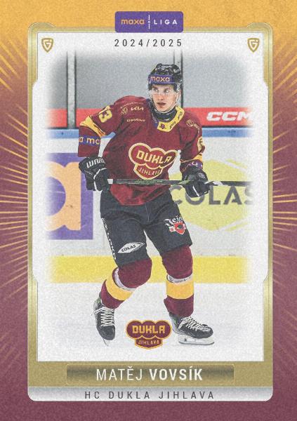 Vovsík Matěj 24-25 GOAL Cards Maxa liga Sand #JIH-07