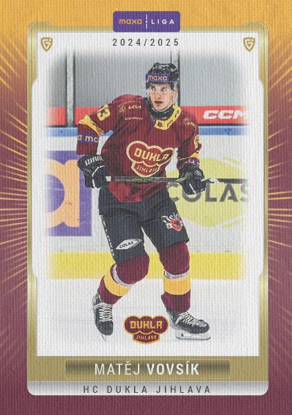 Vovsík Matěj 24-25 GOAL Cards Maxa liga Canvas #JIH-07