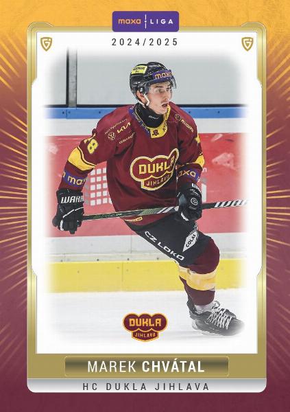 Chvátal Marek 24-25 GOAL Cards Maxa liga #JIH-09