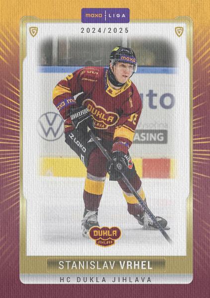 Vrhel Stanislav 24-25 GOAL Cards Maxa liga Canvas #JIH-13