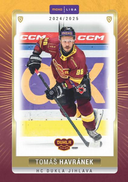 Havránek Tomáš 24-25 GOAL Cards Maxa liga #JIH-16
