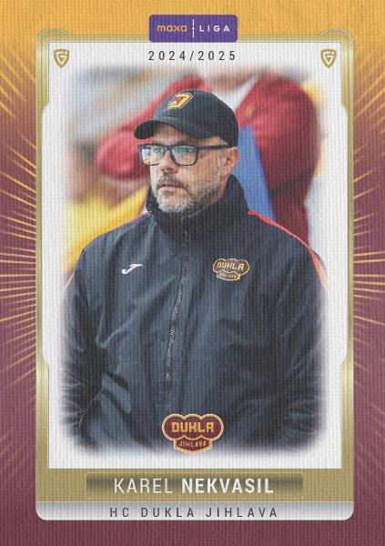 Nekvasil Karel 24-25 GOAL Cards Maxa liga Canvas #JIH-22