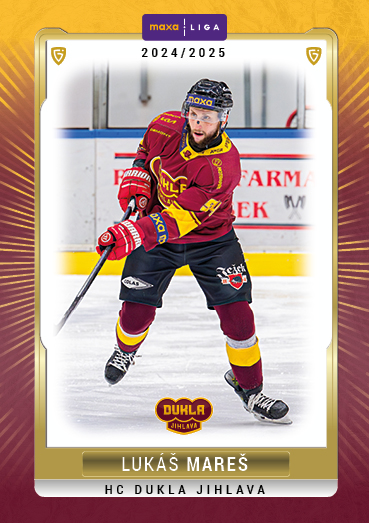 Mareš Lukáš 24-25 GOAL Cards Maxa liga #JIH-24