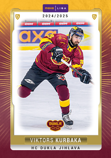 Kurbaka Viktors 24-25 GOAL Cards Maxa liga #JIH-26