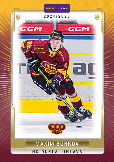 Burkov Maxim 24-25 GOAL Cards Maxa liga #JIH-27
