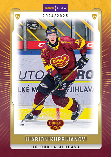 Kupriyanov Ilarion 24-25 GOAL Cards Maxa liga #JIH-29