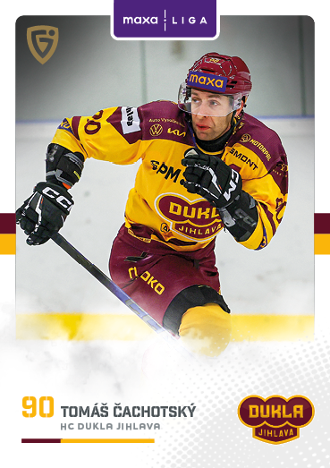 Čachotský Tomáš 25-26 GOAL Cards Maxa liga #JIH-11