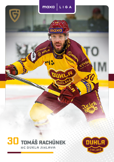 Rachůnek Tomáš 25-26 GOAL Cards Maxa liga #JIH-14