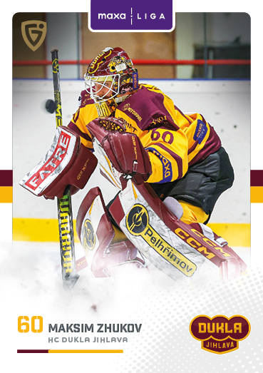 Zhukov Maksim 25-26 GOAL Cards Maxa liga #JIH-02
