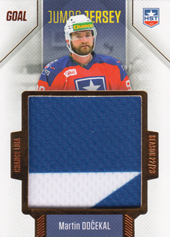 Dočekal Martin 22-23 GOAL Cards Chance liga Jumbo Jersey #J-08