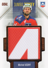 Vodný Michal 22-23 GOAL Cards Chance liga Jumbo Jersey #J-09