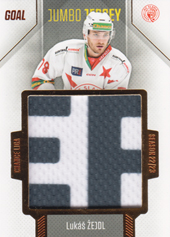 Žejdl Lukáš 22-23 GOAL Cards Chance liga Jumbo Jersey #J-12