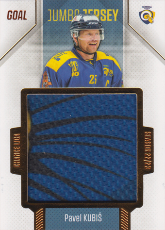 Kubiš Pavel 22-23 GOAL Cards Chance liga Jumbo Jersey #J-22