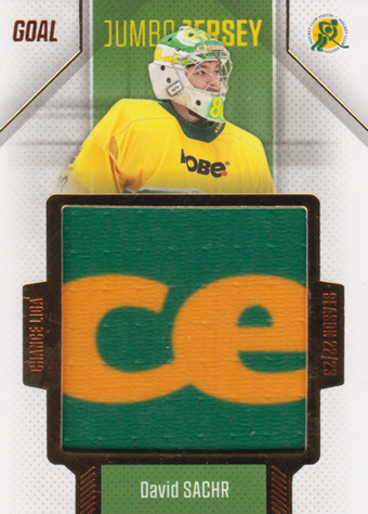 Sachr David 22-23 GOAL Cards Chance liga Jumbo Jersey #J-25