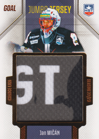 Mičán Jan 22-23 GOAL Cards Chance liga Jumbo Jersey #J-32