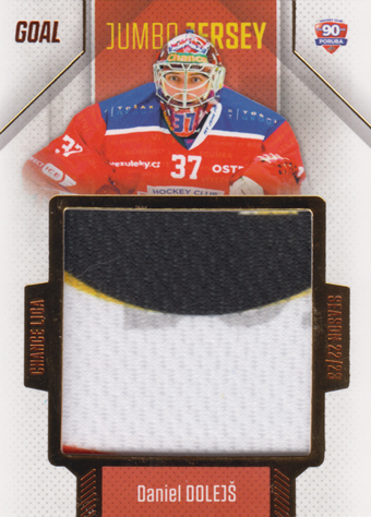 Dolejš Daniel 22-23 GOAL Cards Chance liga Jumbo Jersey #J-39