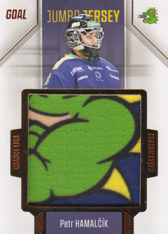 Hamalčík Petr 22-23 GOAL Cards Chance liga Jumbo Jersey #J-40