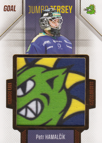 Hamalčík Petr 22-23 GOAL Cards Chance liga Jumbo Jersey #J-40