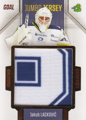Lackovič Jakub 22-23 GOAL Cards Chance liga Jumbo Jersey #J-41