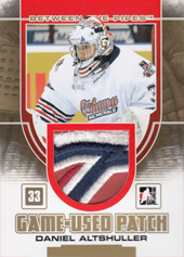 Altshuller Daniel 13-14 Between the Pipes Jerseys Patch Gold #GUM-10