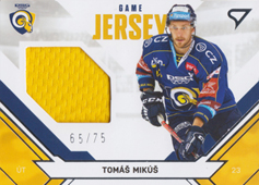 Mikúš Tomáš 21-22 Tipsport Extraliga Game Jersey #JS-TM