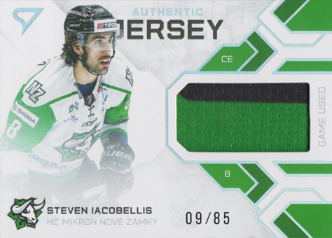 Iacobellis Steven 20-21 Tipos Extraliga Authentic Jersey #U-JS10