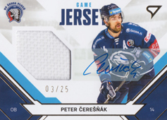 Čerešňák Peter 21-22 Tipsport Extraliga Game Jersey Auto #JS-PC