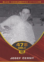 Černý Josef 2011 OFS Premium Klub hokejových střelců Red #6