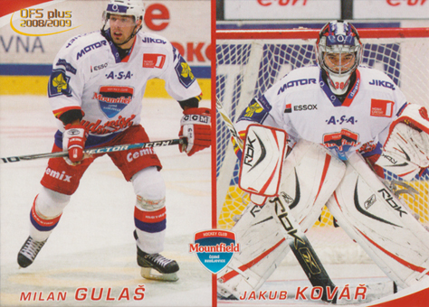 Gulaš Kovář 08-09 OFS Plus Klubové karty #K01