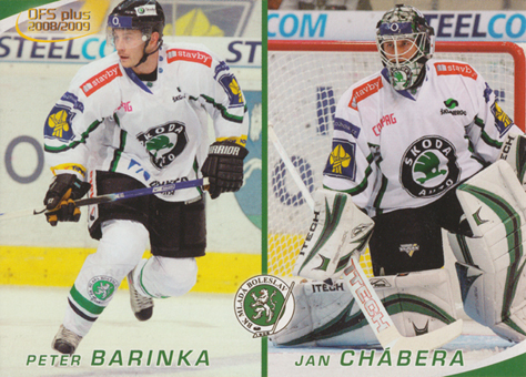 Barinka Chábera 08-09 OFS Plus Klubové karty #K06