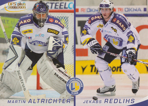 Altrichter Rēdlihs 08-09 OFS Plus Klubové karty #K08